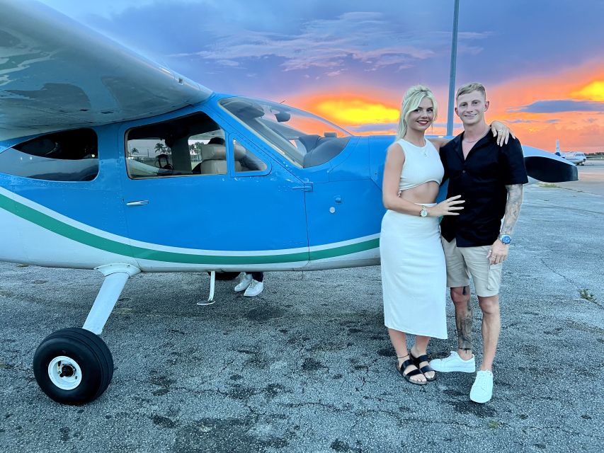 Miami Sunset: Private Luxury Airplane Tour - Coral Gables and Coconut Grove from above