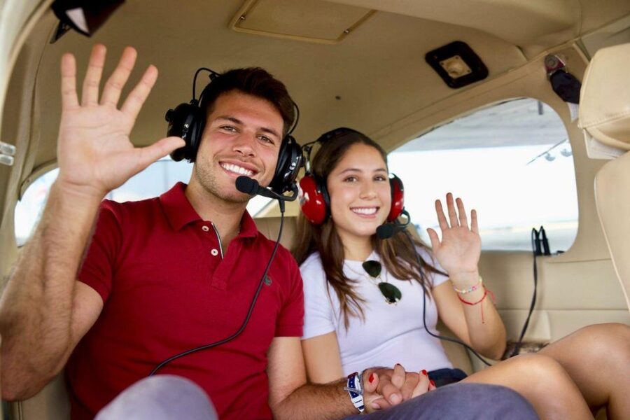 Miami Sunset: Private Luxury Airplane Tour - South Beach and Miami Beach at sunset
