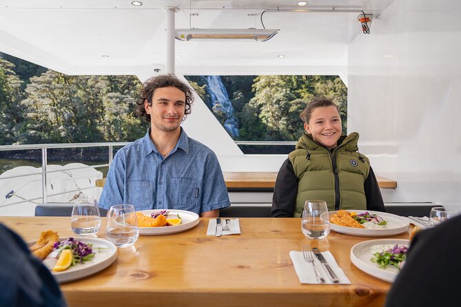 Milford Sound Luxury Lunch Cruise onboard The Fiordland Jewel - Check-in at Pier 5 and the 12:30pm departure