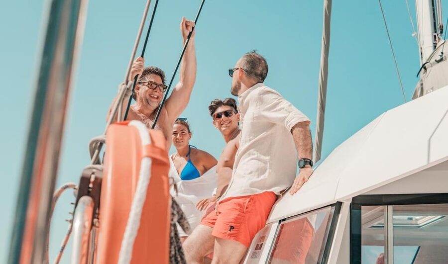 Milos: Full Day Luxury Catamaran with Full Meal & Open Bar - Who will enjoy it most