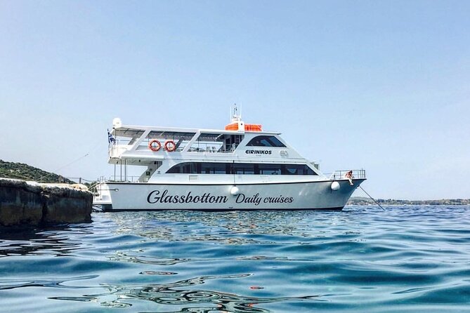 Mount Athos Sightseeing Luxury Cruise with Glassbottom - Starting at the Byzantine Tower of Prosphorion