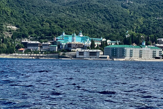 Mount Athos Sightseeing Luxury Cruise with Glassbottom - The five-minute glassbottom reef stop