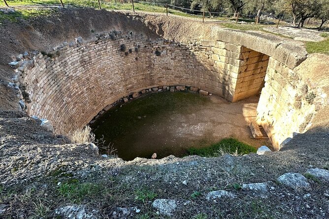 Mycenae Epidaurus Nafplio Isthmus Canal Private Luxury Tour - Palamidi Castle requires a choice