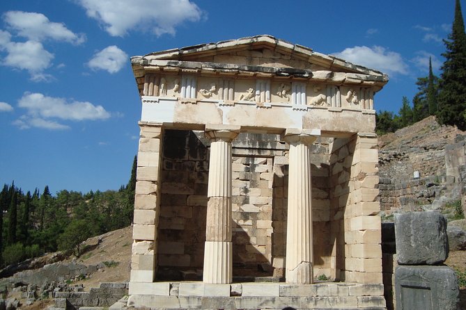 Mystical Delphi & Hosios Loukas Byzantine Wonder Luxury Day Tour - The theater, stadium, and Athena Pronaia
