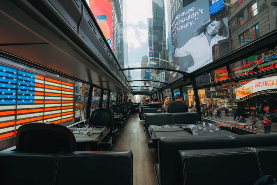 New York City: Bustronome Gourmet Lunch Tour on a Luxury Bus - What the Bustronome experience is really selling
