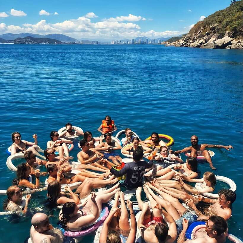 Nha Trang: Best Seller of Luxury Nha Trang Island Discovery - 11:00 music, cocktails, and the floating bar