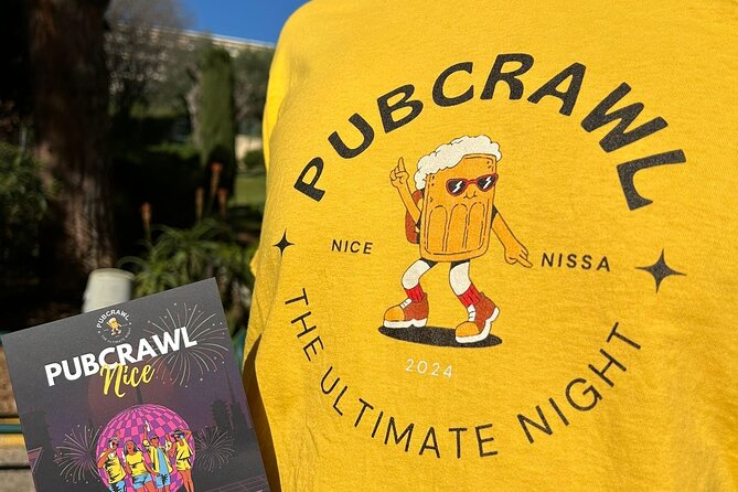 Nice: Pub Crawl Yellow – Social Bars, Games & VIP Club Entry - Games, guides, and the social side
