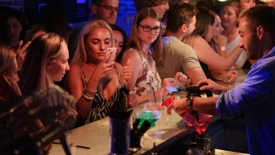 Nice: Ultimate Party Bar Crawl Free Shots & VIP Club Entry - Starting at Villa Saint Exupery Beach