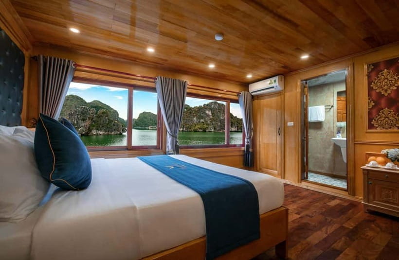 Ninh Binh: Lan Ha, Halong bay luxury cruises with balcony - Who will enjoy this cruise most