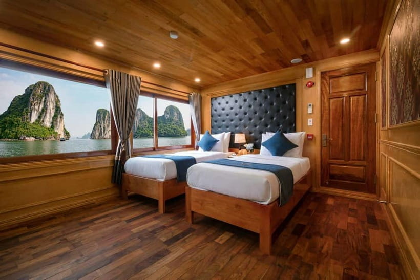 Ninh Binh: Lan Ha, Halong bay luxury cruises with balcony - Viet Hai Village and Cat Ba National Park