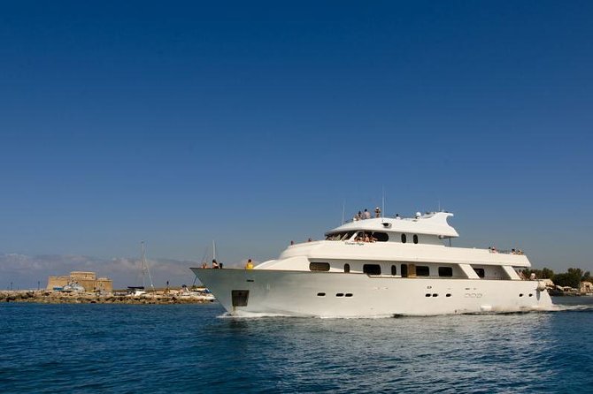 Ocean Flyer VIP Cruise from Paphos Adults Only - Boarding with Champagne and room to spread out