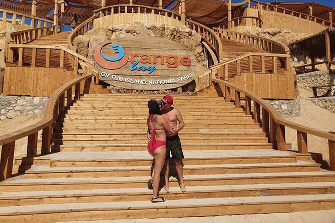 Orange Bay Island Luxury Boat With Lunch & Water Sport - Hurghada - Orange Island brings the classic Hurghada postcard