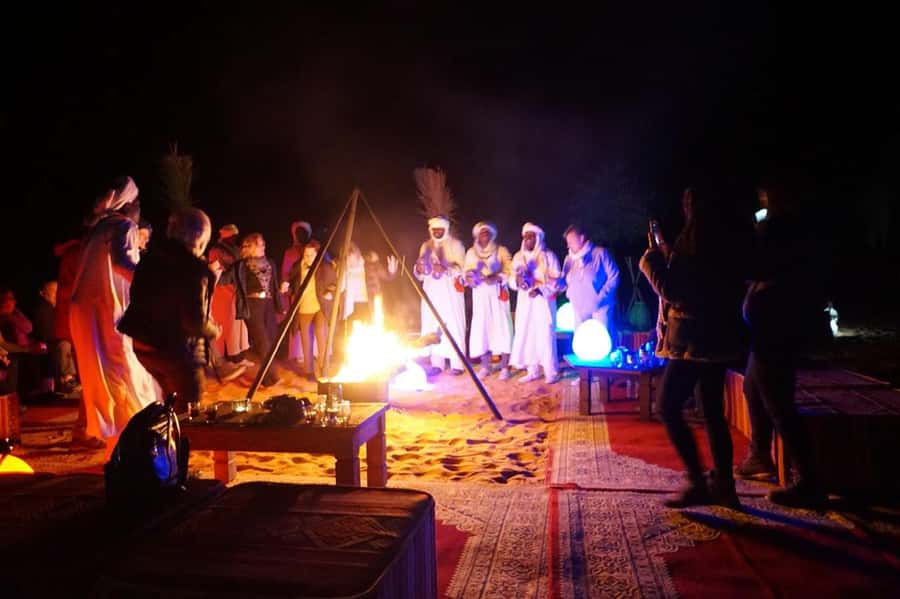 Overnight in Luxury Tent in Desert Camp Erg Chebbi Merzouga - Key points at a glance
