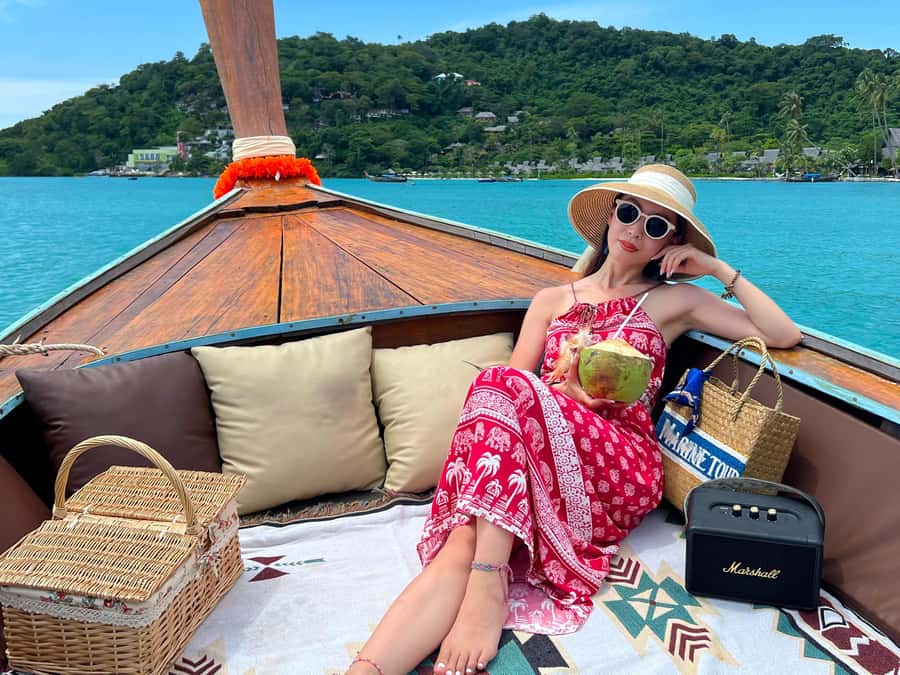 Phi Phi: Luxury Private Longtail Boat to Maya Bay with Lunch - What the $268 price really buys you