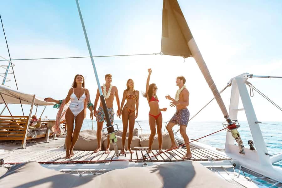 Phuket: Coral and Racha Islands Hype Luxury Catamaran - Coral Island brings the first beach break