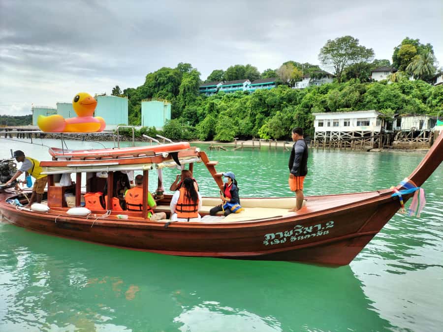 Phuket: Coral Island Luxury Long Tail Boat Half-Day Tour - Cruising in a luxury long-tail boat