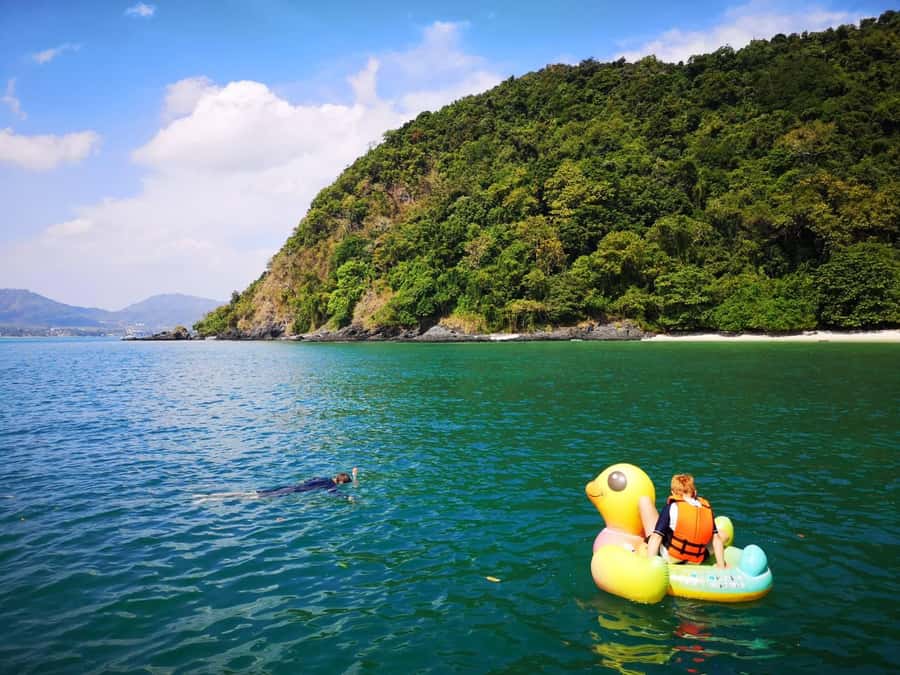 Phuket: Coral Island Luxury Long Tail Boat Half-Day Tour - Lunch, fruit, and the five-hour schedule