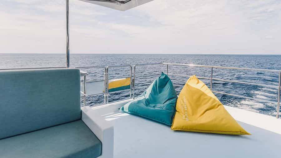 Phuket: Indigo Luxury Yacht to Phi Phi, Maya & Maithon - Snorkeling Near Phi Phi