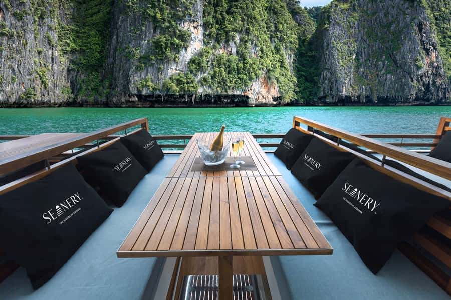 Phuket: James Bond Island Luxury Sunset Cruise - Starting from Phuket and settling into the catamaran