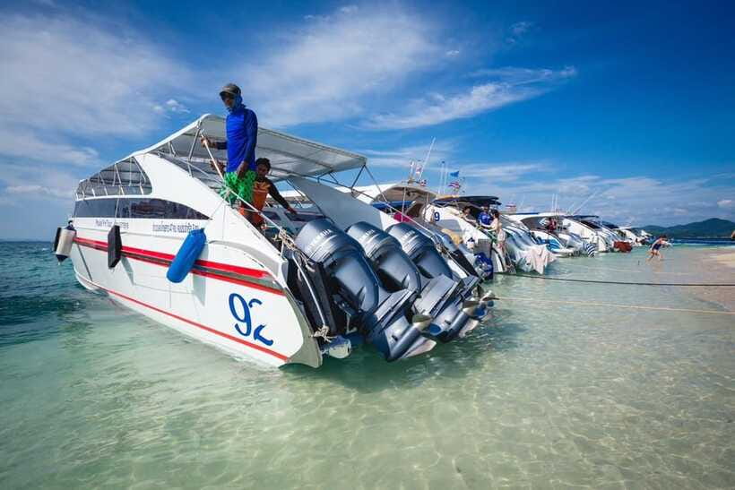 Phuket: KHAI ISLANDS TOUR with LUXURY SPEEDBOAT - Khai Nui: the first water stop