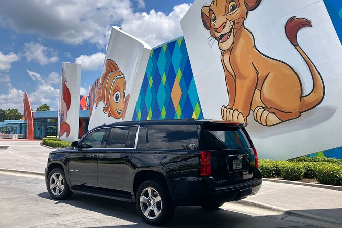 Port Canaveral Luxury SUV to Orlando Airport MCO and Hotels - Inside the luxury SUV