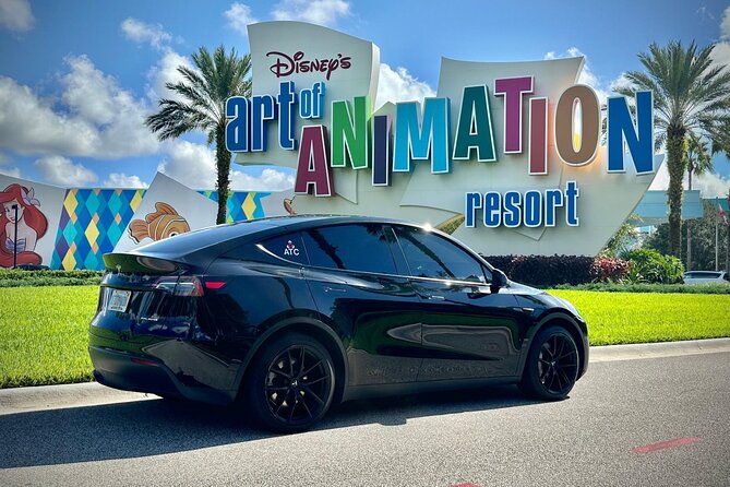 Port Canaveral to Orlando Airport MCO Luxury Sedan - Driver Service and Communication