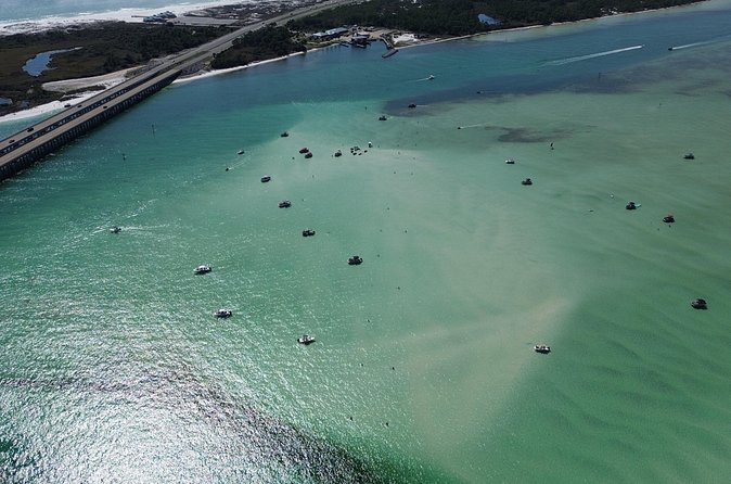 Private Crab Island Luxury Slide Pontoon Charter - What the captains add to the day