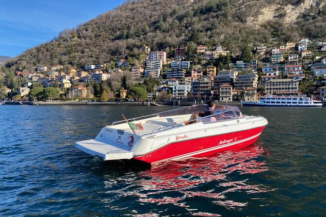Private Cruise on Lake Como with Luxury Motorboat from 1H to 4H - Moltrasio, Carate Urio, and the villa-lined shore