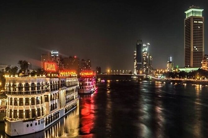 Private Day Tour to Giza Pyramids, Sphinx & Saqqara + Luxury Nile Dinner Cruise - Evening Nile dinner cruise