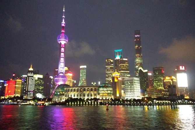 Private Evening Tour: VIP Huangpu River Cruise and Shanghai Lights - The Huangpu River cruise and the best Bund views