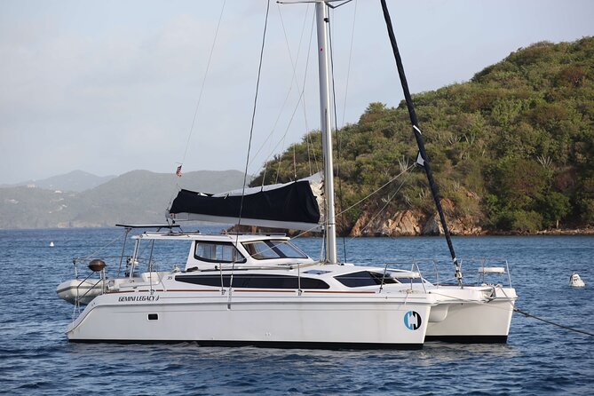 Private Full Day, Fun Day Aboard SY Mazu - Luxury Gemini Legacy Catamaran - Honeymoon Beach and a quiet swim stop