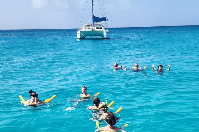 Private Full-Day Luxury Sailing Catamaran Charter in Sint Maarten - Little Bay adds wrecks, a submarine, and sea life