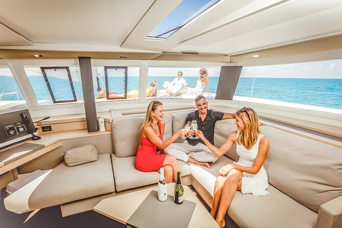 Private Luxury Catamaran Cancun to Isla Mujeres | For up to 30 pp - Food, Drinks, Towels, and What You Should Bring
