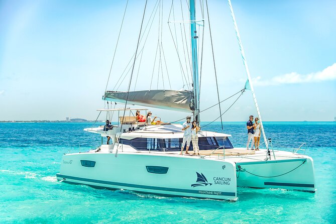 Private Luxury Catamaran Cancun to Isla Mujeres | For up to 30 pp - Is $3,485 a Good Value?