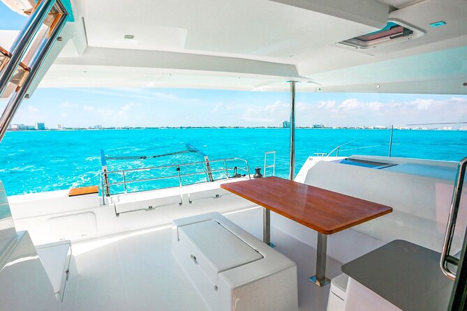 Private Luxury Catamaran Cancun to Isla Mujeres | For up to 30 pp - Crew Service Is the Main Strength