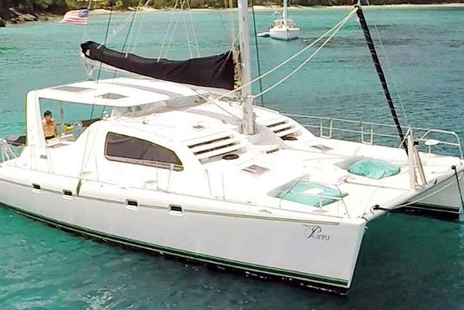 Private Luxury Catamaran Yacht. Full or Half Day Charter - Sail, Beach, Snorkel. - Snorkeling for turtles, rays, and reef fish