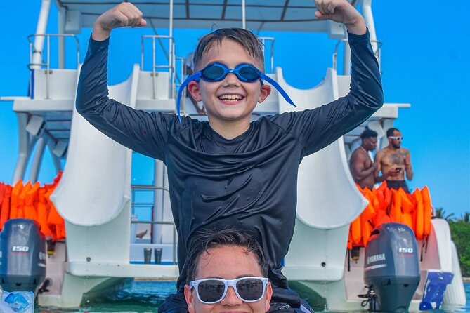 Private Luxury Double Slide Party Boat - Sailing along Bavaro Beach