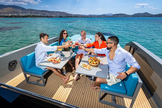 Private Luxury Powerboat Day Tour in Athens - Vouliagmeni, Kavouri, and Varkiza by water