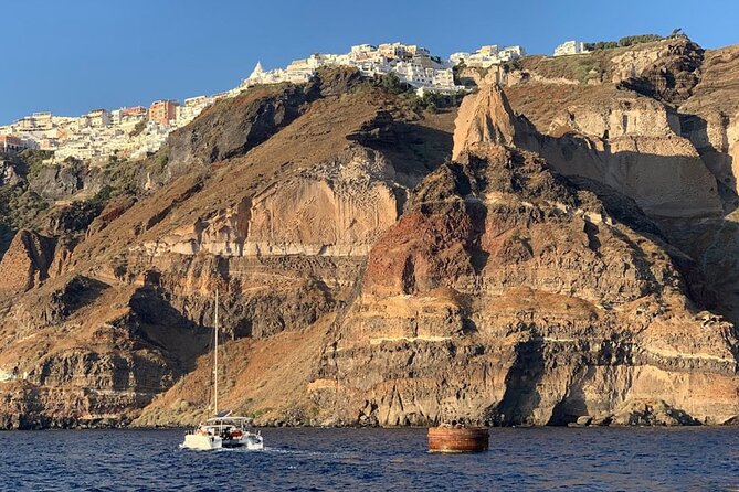 Private Luxury Santorini Catamaran Cruise with Port Pickup - Price, privacy, and who gets good value