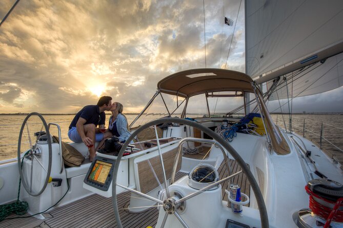 Private Luxury Sunset Sail on the 50ft Sailing Yacht Fate BYOB - Why a private sail changes the Charleston experience