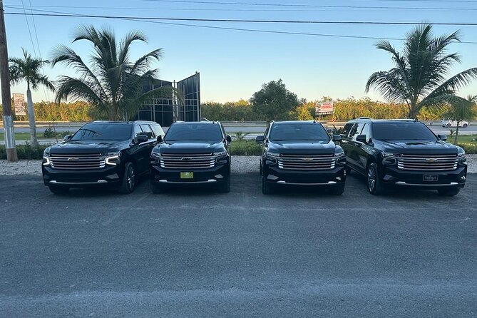 Private Punta Cana Luxury Car Transportation - Inside the Cadillac SUV
