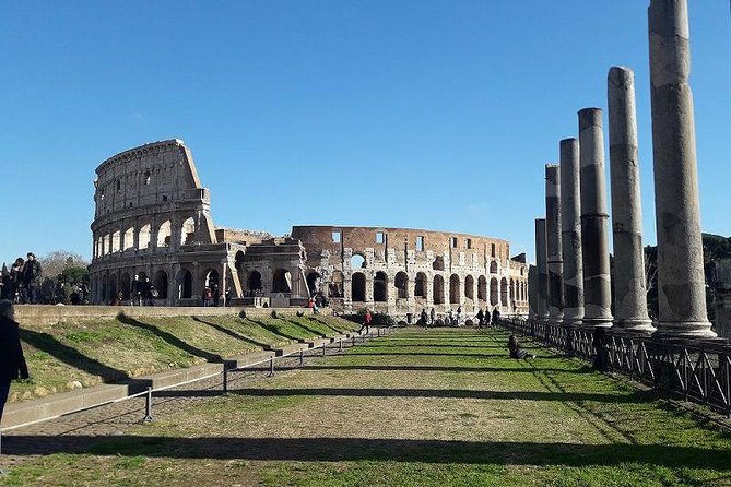 Private Rome WOW Tour in 1 Day: Luxury Car, Guide, Tkts & Lunch! - The Colosseum and Roman Forum: a strong ancient Rome opening