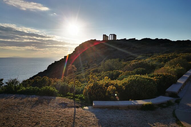 Private Sunset Sounio By Athenian Riviera With Acropolis Visit - Temple of Poseidon at sunset