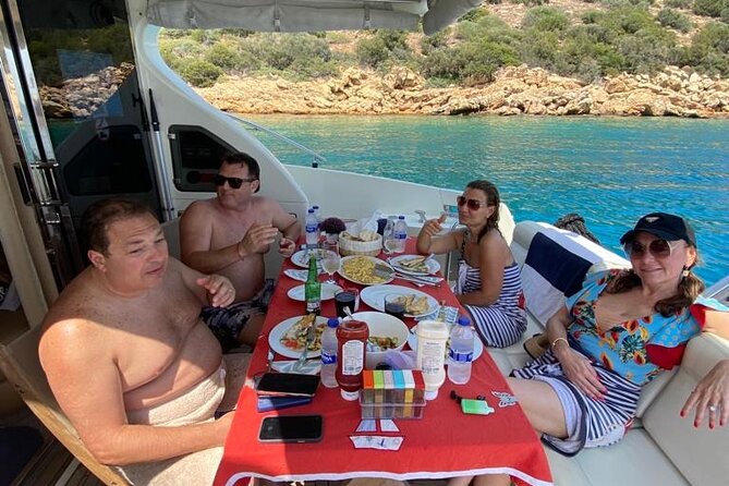 Private VIP Motoryacht Charter in Bodrum For 6 Hours With Lunch - The honest drawback: popular bays, not remote islands