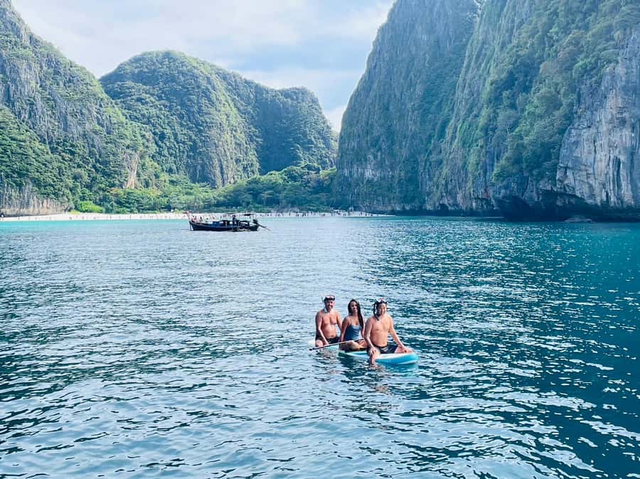 Private VIP Speed Boat to Phi Phi & Maya Bay - Swimming and snorkeling at Monkey Bay and Loh Samah Bay
