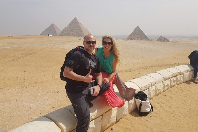 Private VIP Tour to Giza Pyramids Sphinx And the Egyptian Museum - A Private Vehicle and a Guide Who Adjusts to You