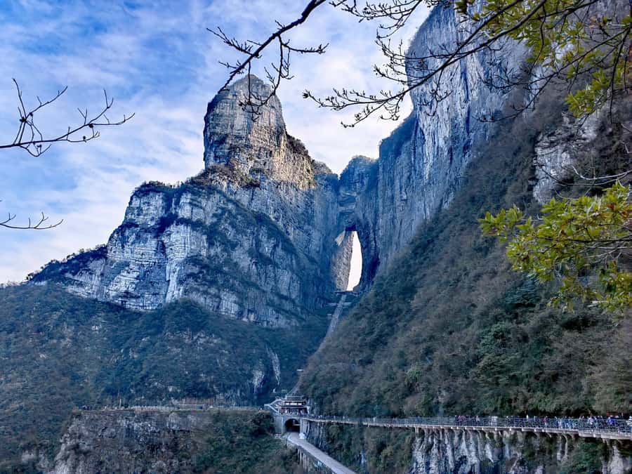 Private VIP Zhangjiajie Tianmen Mountain Day Tour - Facing the 999 steps to Tianmen Cave