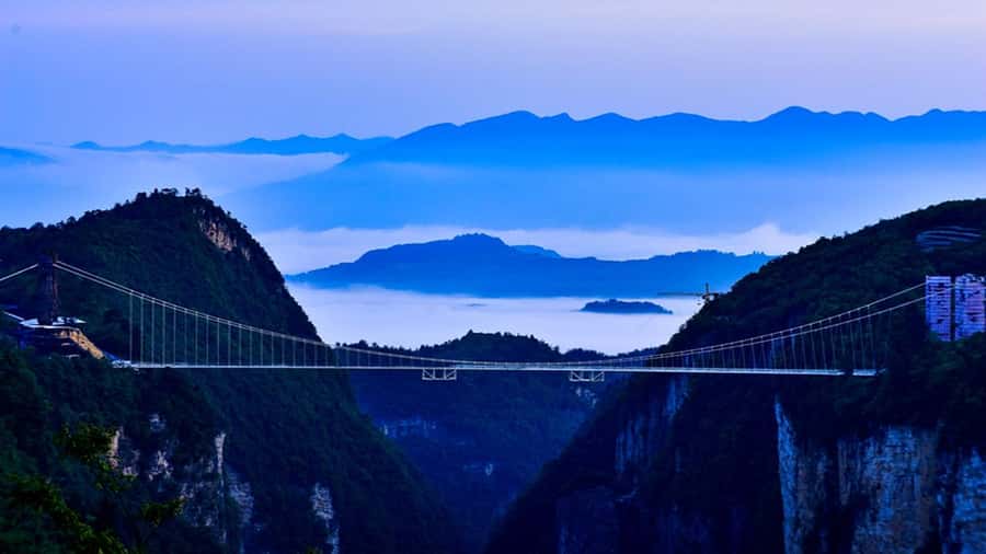Private VIP Zhangjiajie Tianmen Mountain Day Tour - Yunmeng Fairy Summit and Ghost Valley Plank Road
