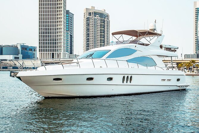 Private Yacht Dubai: Rent 61 ft Luxury Yacht up to 30 people - Passing Burj Al Arab from the water