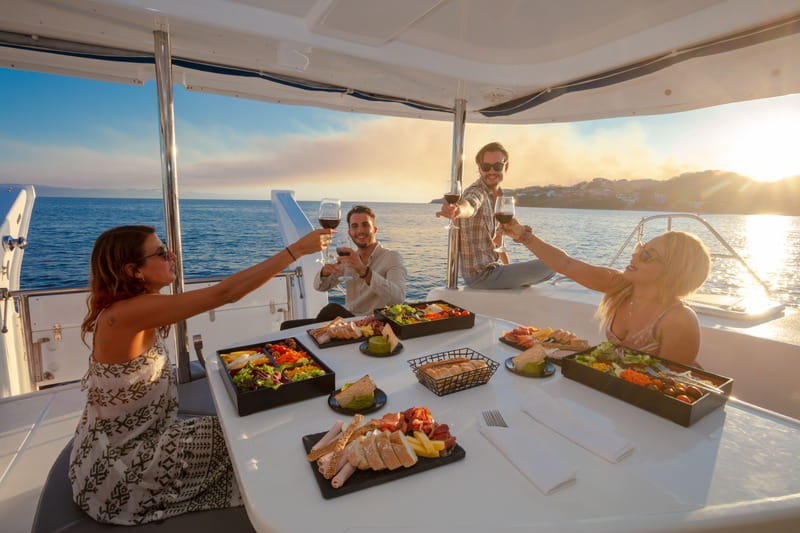 Puerto Vallarta: Bay of Banderas Luxury Sunset Sailing Tour - Crew service and the small-group feel